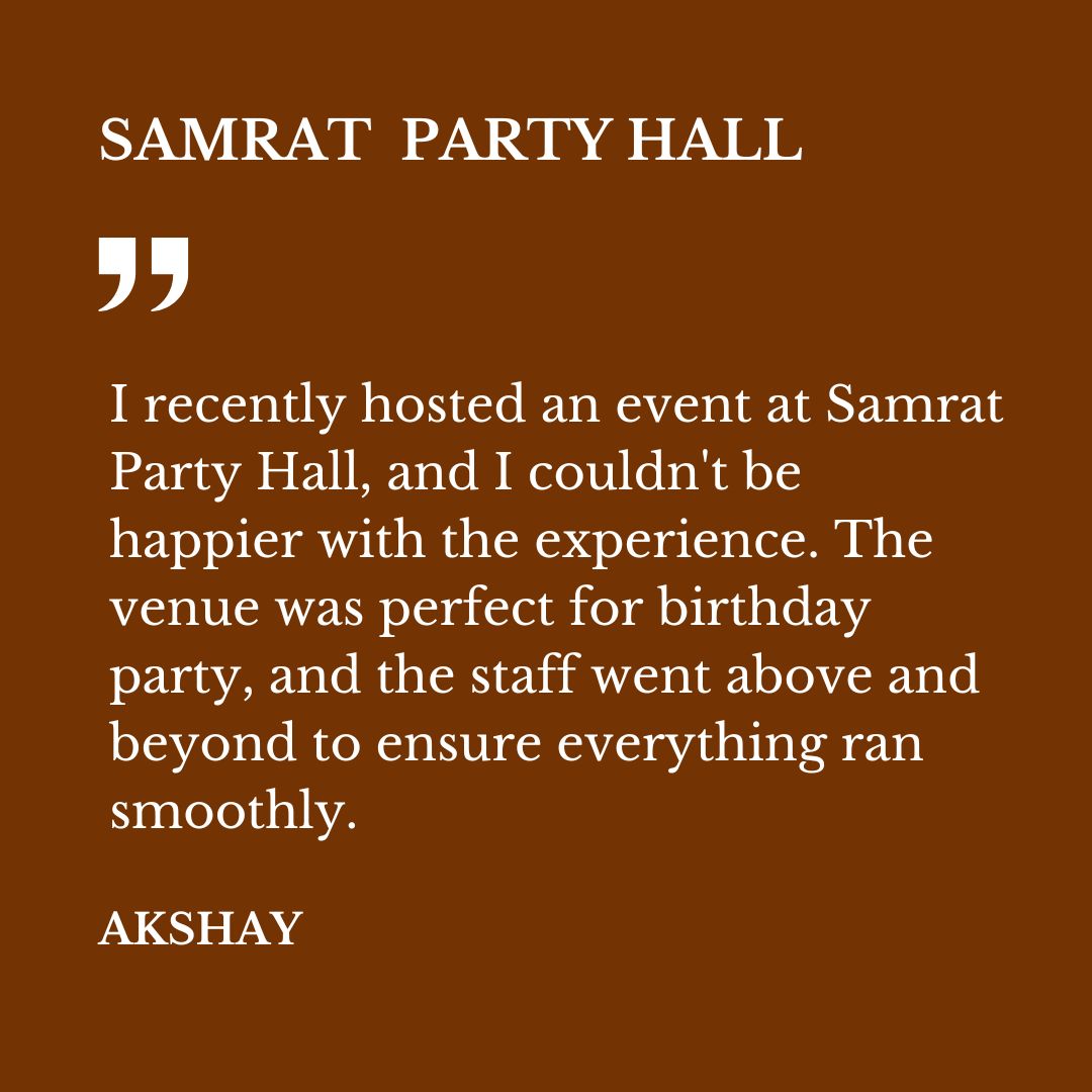 Samrat Party Hall